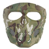 CASQUE MILITAIRE - MASQUE TACTIQUE POUR LE CRÂNE