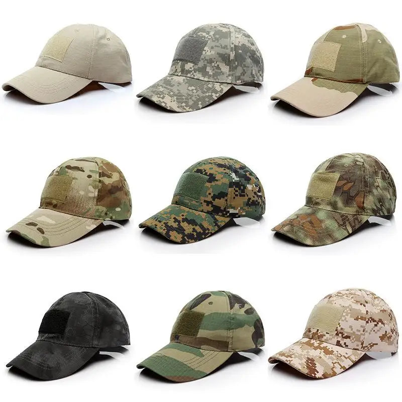 Acheter Casquette militaire Camouflage hommes casquette de baseball  chapeaux d'été pour femmes hip hop chapeau de camionneur
