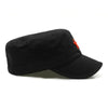 Casquette militaire noire