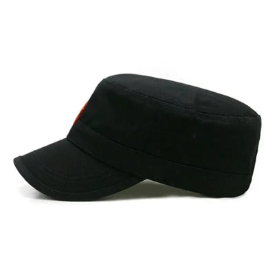 Casquette militaire noire