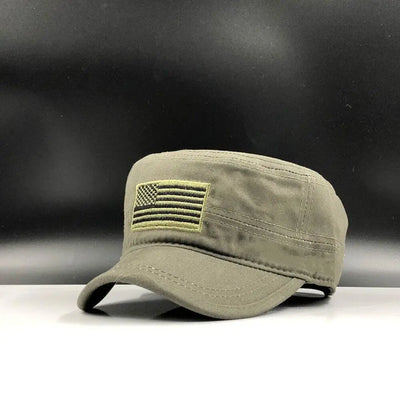 Casquette Vintage US Army noire ou verte surplus militaire
