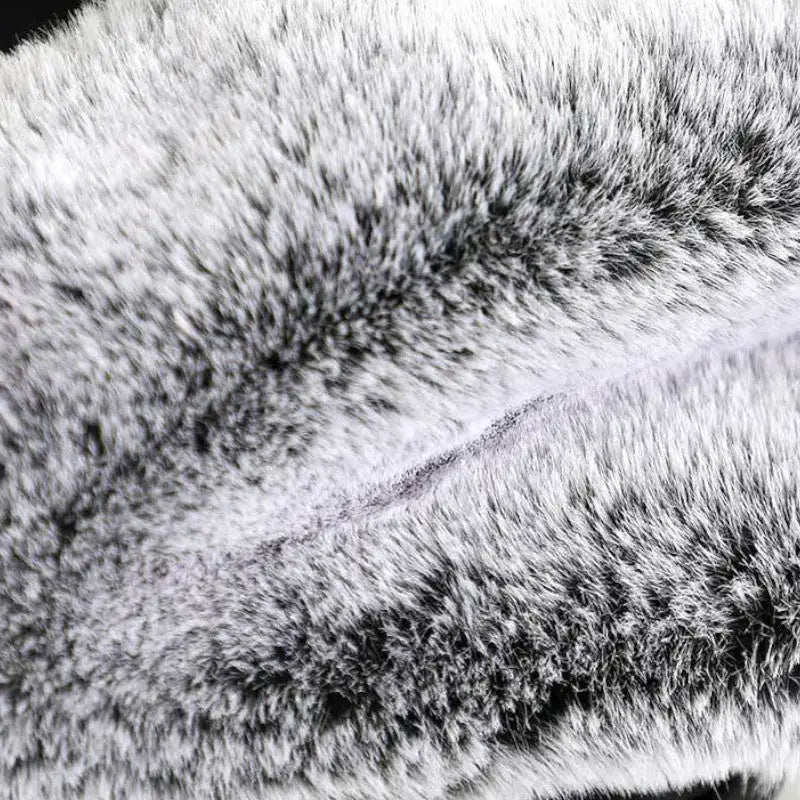 Casquette randonnée hiver avec fourrure