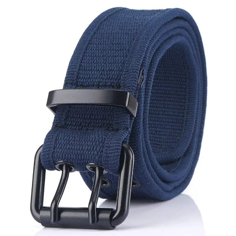 Ceinture homme toile militaire