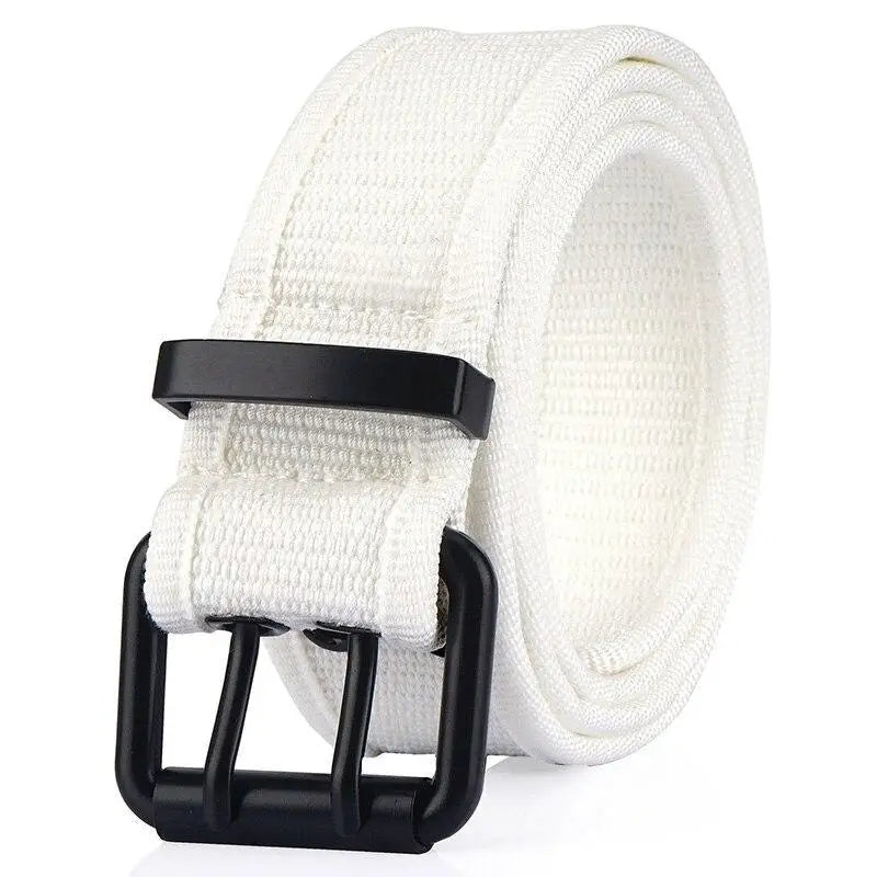 Ceinture homme toile militaire
