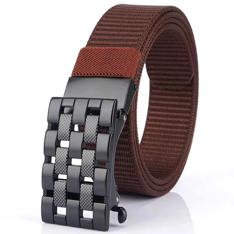 CEINTURE MILITAIRE AVEC CLAPET EN MAILLE ULTRA RÉSISTANTE