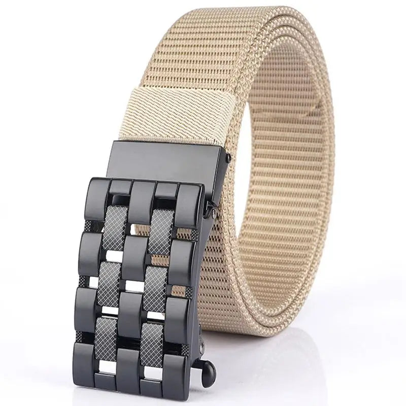 CEINTURE MILITAIRE AVEC CLAPET EN MAILLE ULTRA RÉSISTANTE