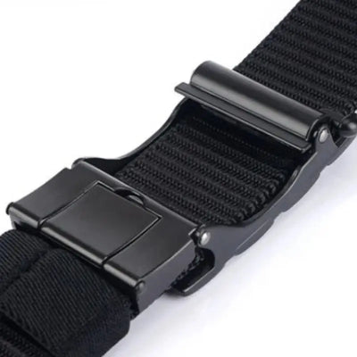 CEINTURE MILITAIRE AVEC CLAPET EN MAILLE ULTRA RÉSISTANTE