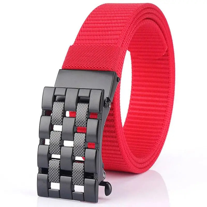 CEINTURE MILITAIRE AVEC CLAPET EN MAILLE ULTRA RÉSISTANTE