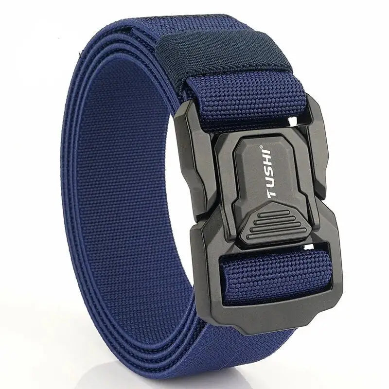 Ceinture militaire bleue