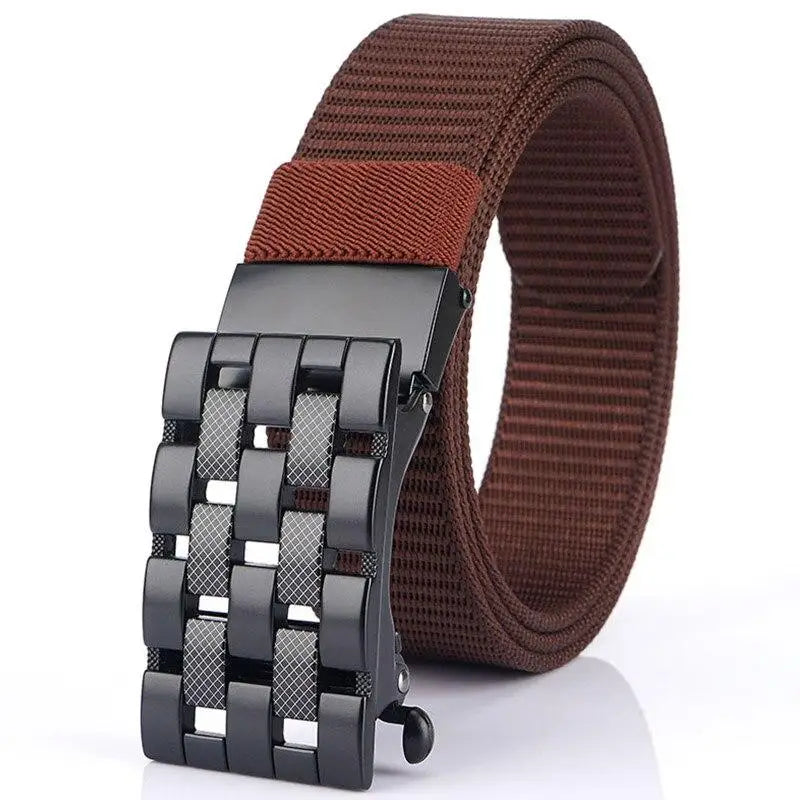 CEINTURE MILITAIRE AVEC CLAPET EN MAILLE ULTRA RÉSISTANTE