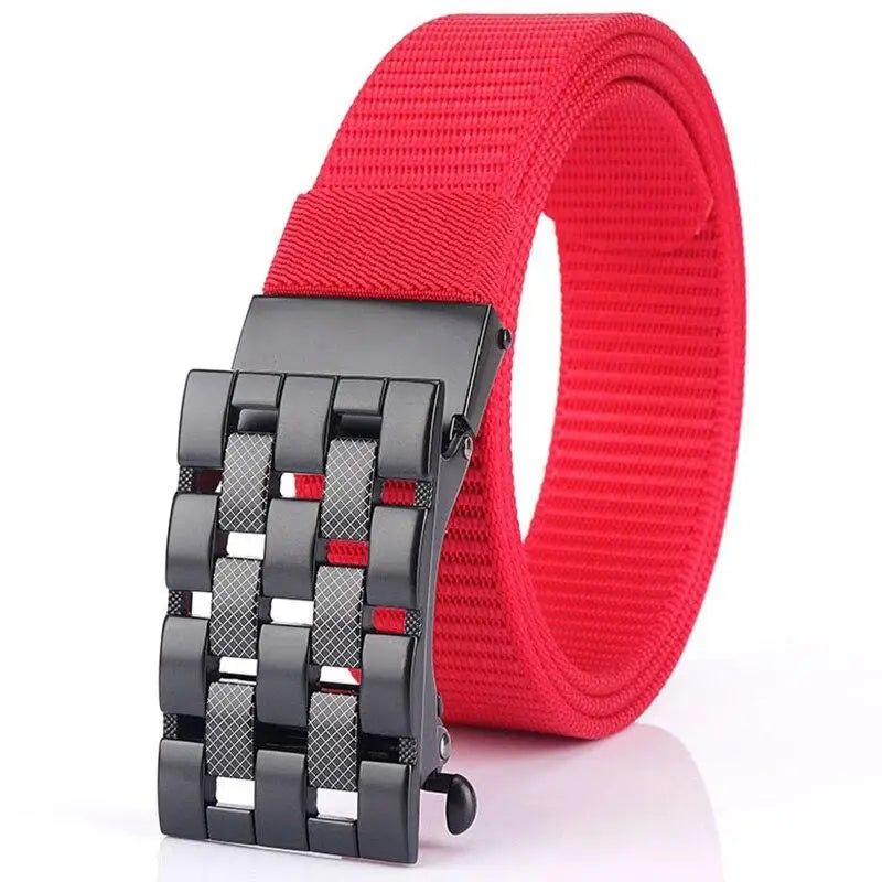 CEINTURE MILITAIRE AVEC CLAPET EN MAILLE ULTRA RÉSISTANTE