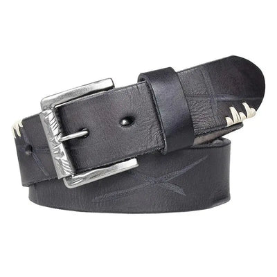Ceinture militaire en cuir