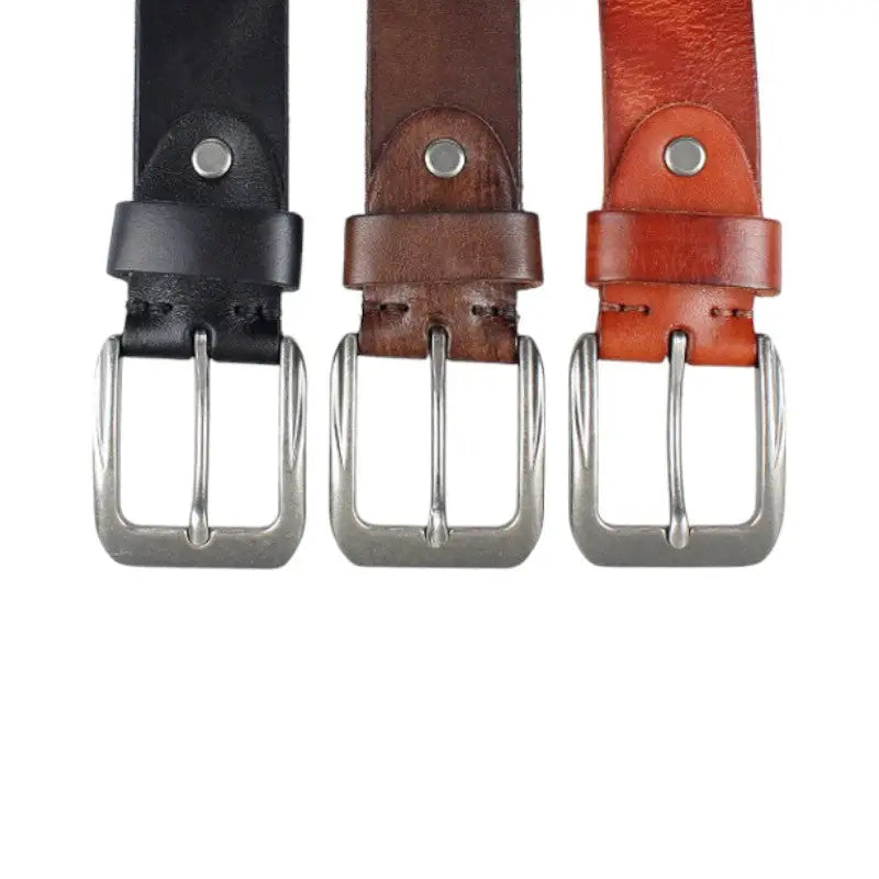 Ceinture militaire cuir marron Surplus Militaires