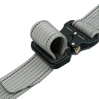 CEINTURE MILITAIRE EN NYLON ROUGE