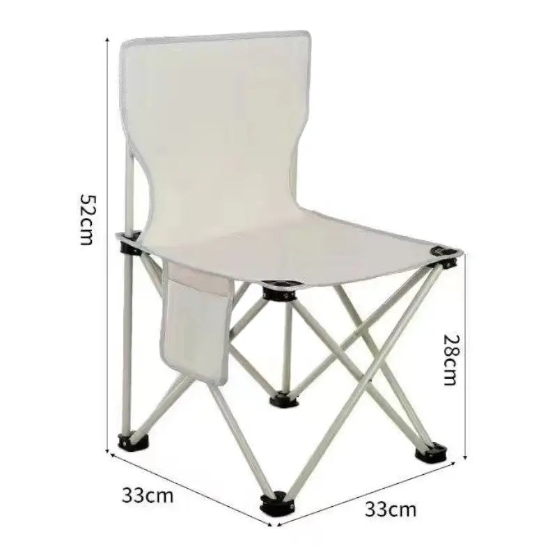Chaises de camping pliantes