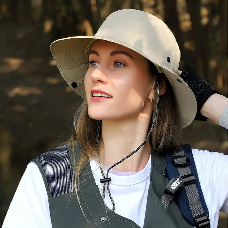 Chapeau anti-UV femme
