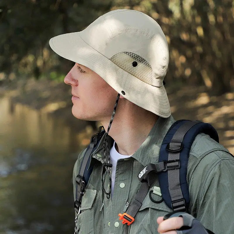 Chapeau anti-UV forêt