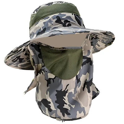 Chapeau anti uv anti insectes randonnée