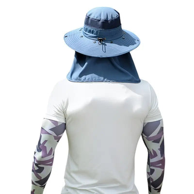 Chapeau anti uv anti insectes randonnée