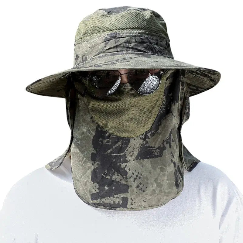 Chapeau anti uv anti insectes randonnée