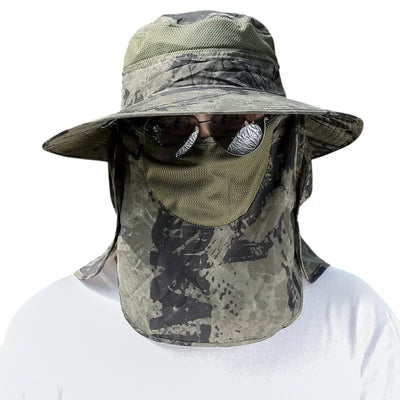 Chapeau anti uv anti insectes randonnée