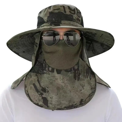 Chapeau anti uv anti insectes randonnée