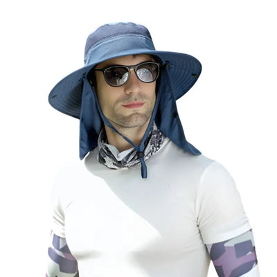 Chapeau anti uv anti insectes randonnée