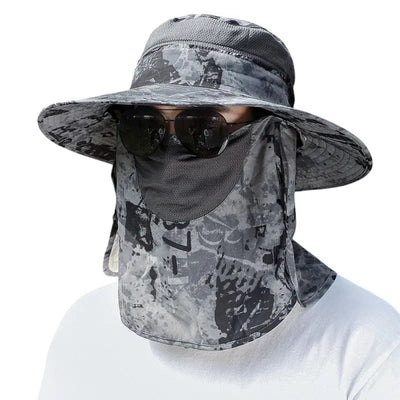 Chapeau anti uv anti insectes randonnée
