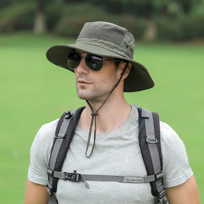 Chapeau anti-UV montagne