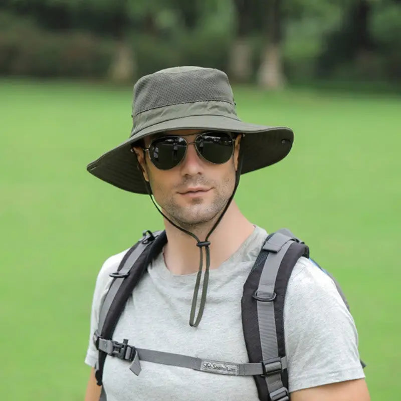 Chapeau anti-UV montagne