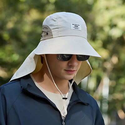 Chapeau anti uv protection cou randonnée
