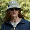 Chapeau anti uv protection cou randonnée