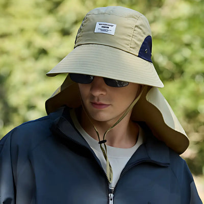 Chapeau anti uv protection cou randonnée