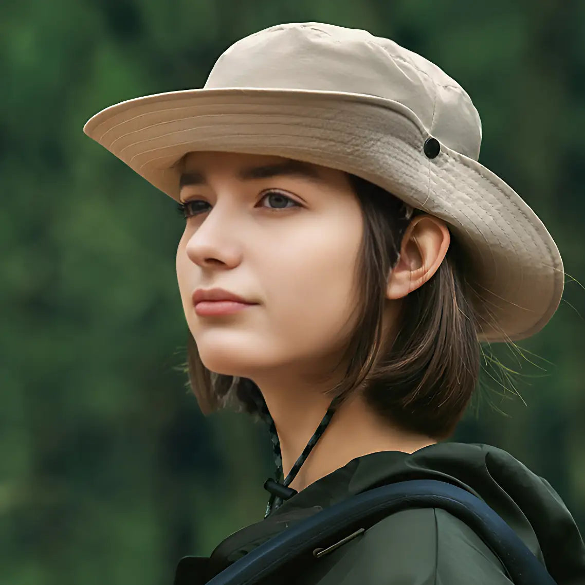 Chapeau anti uv style aventurier