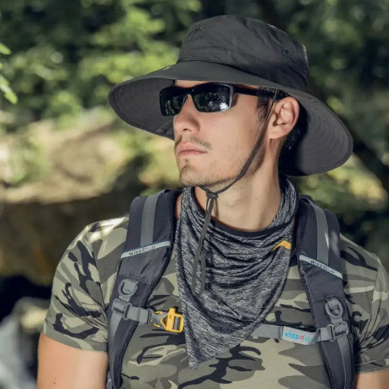 Chapeau anti uv survie nature