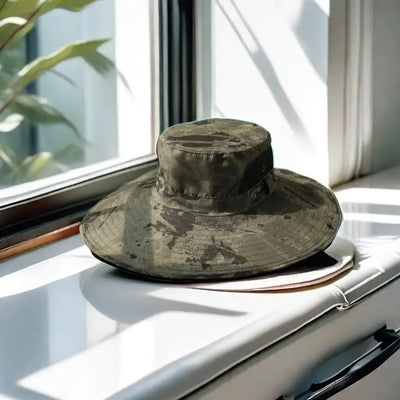 Chapeau de brousse couvre visage