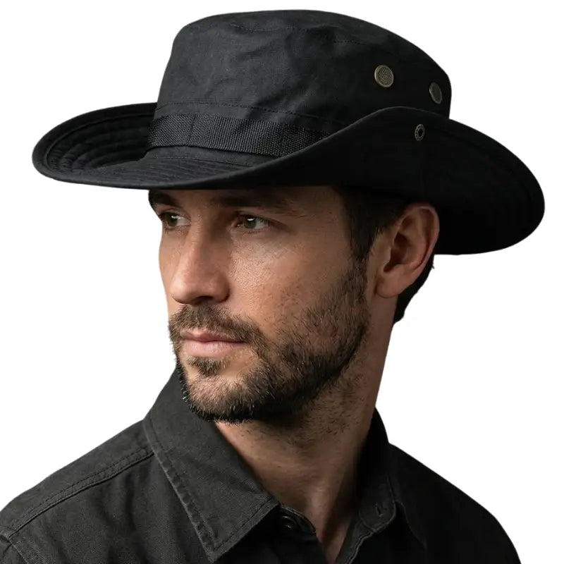 Chapeau de brousse marine