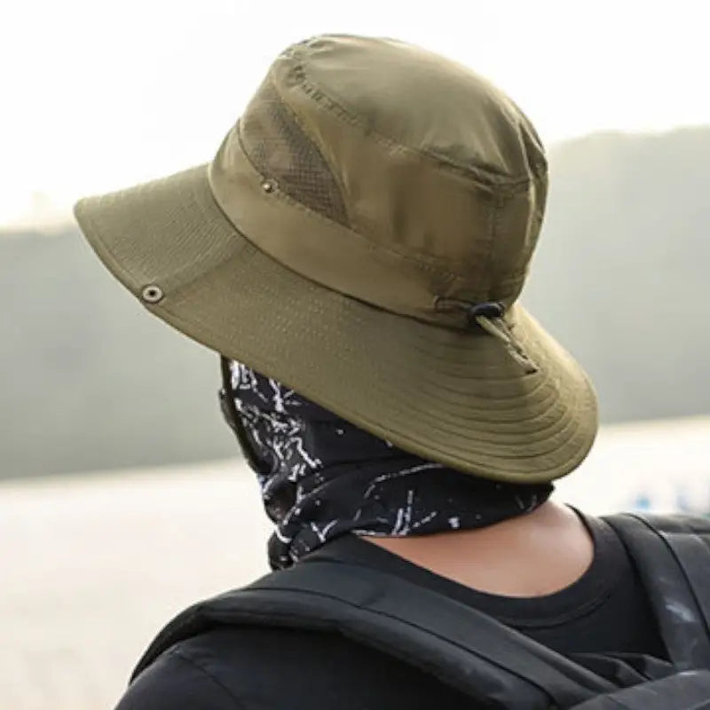 Chapeau de brousse pliable