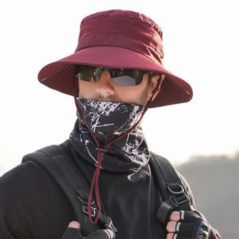 Chapeau de brousse pliable