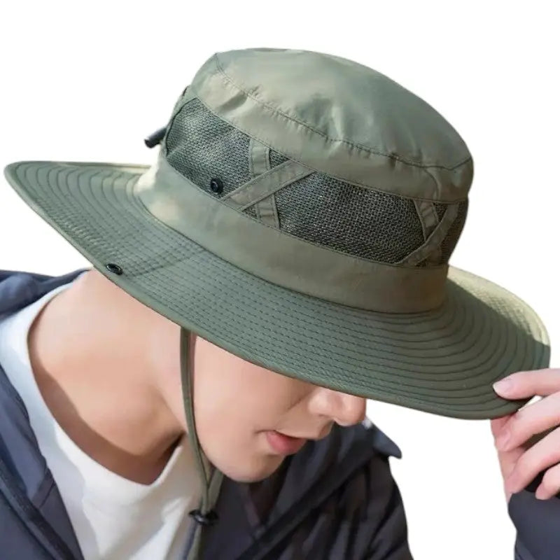 Chapeau de brousse sable