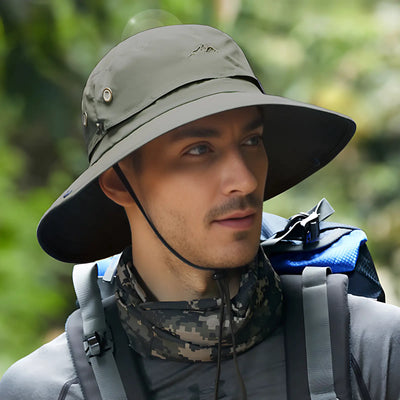 Chapeau randonnée anti uv impermeable