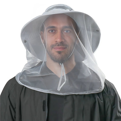 Chapeau randonnée avec moustiquaire