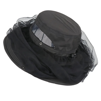 Chapeau randonnée avec moustiquaire