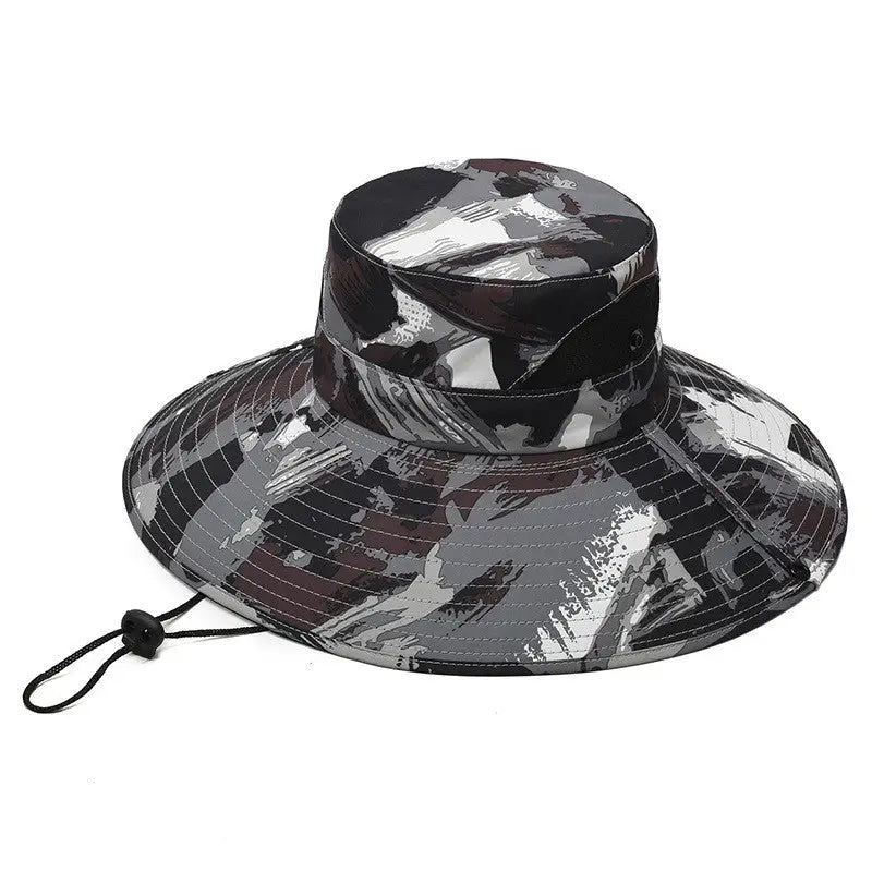 Chapeau randonnée camouflage