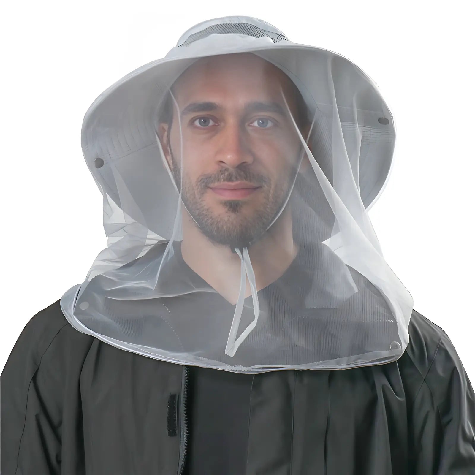 Chapeau randonnée avec moustiquaire