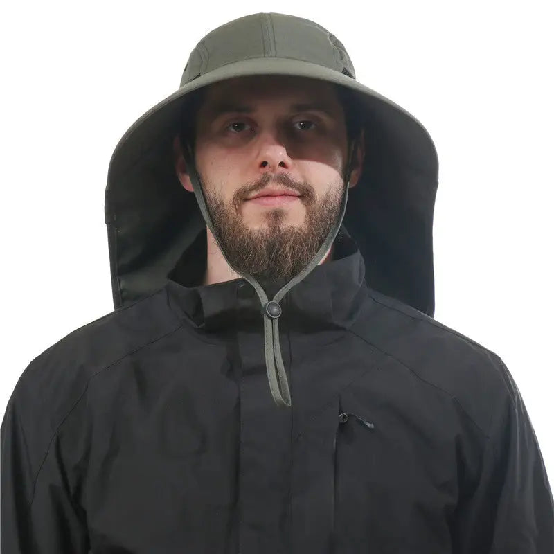 Chapeau randonnée avec nuque protégée