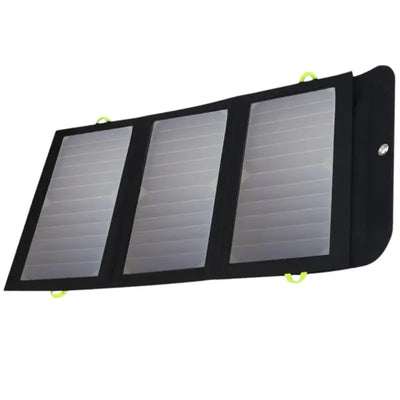 CHARGEUR SOLAIRE ÉTANCHE ET PLIABLE