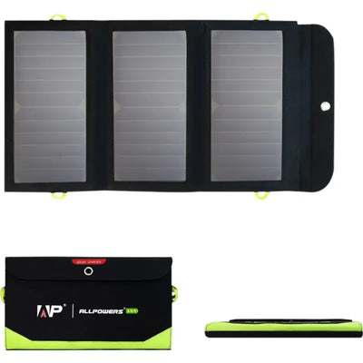 CHARGEUR SOLAIRE ÉTANCHE ET PLIABLE