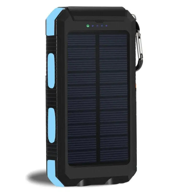 CHARGEUR SOLAIRE - CHARGEUR AVEC LAMPE D'ECLAIRAGE