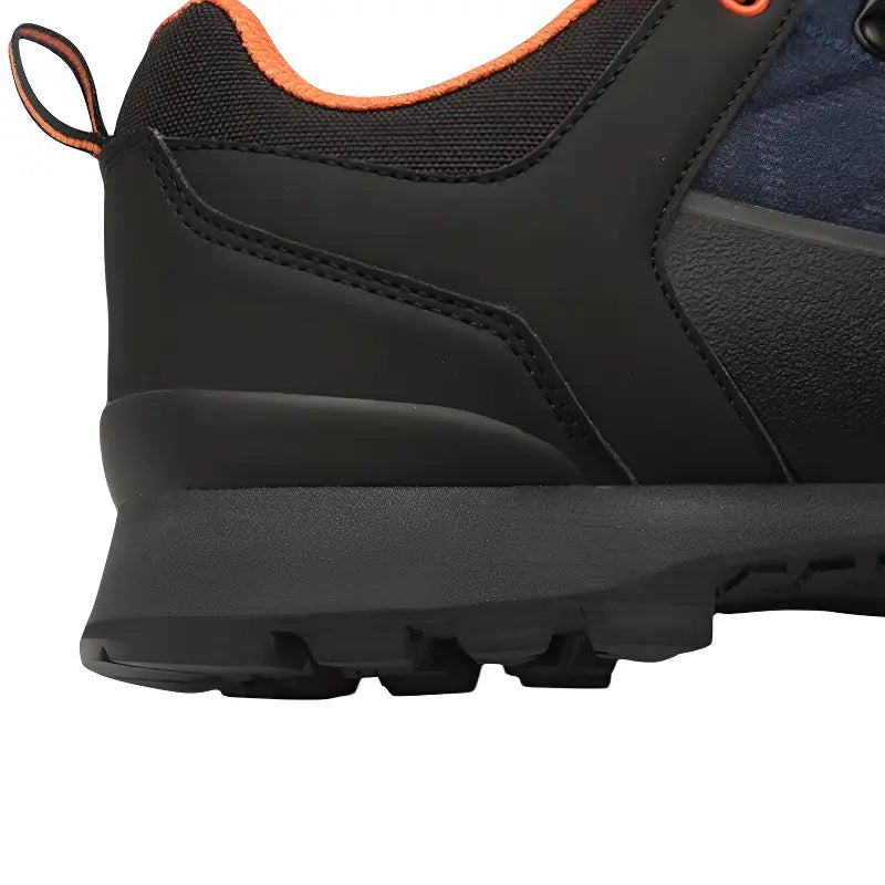 Chaussure de randonnée bleu